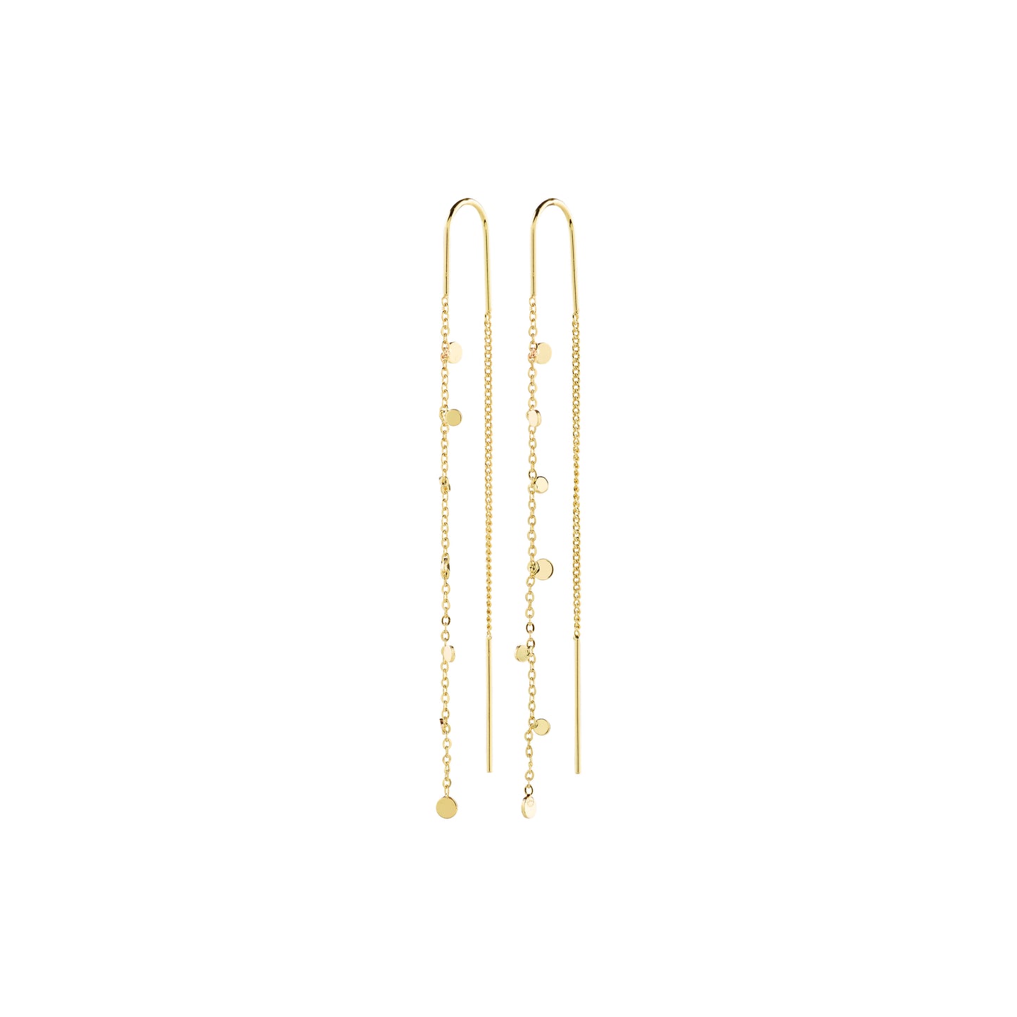 BAYLEN chain earrings gold-plated