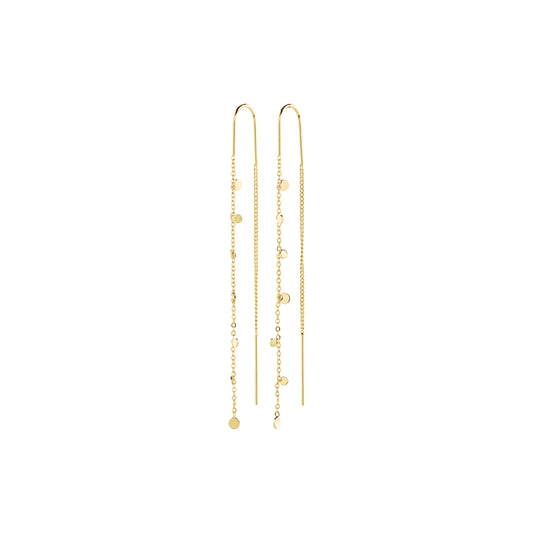 BAYLEN chain earrings gold-plated