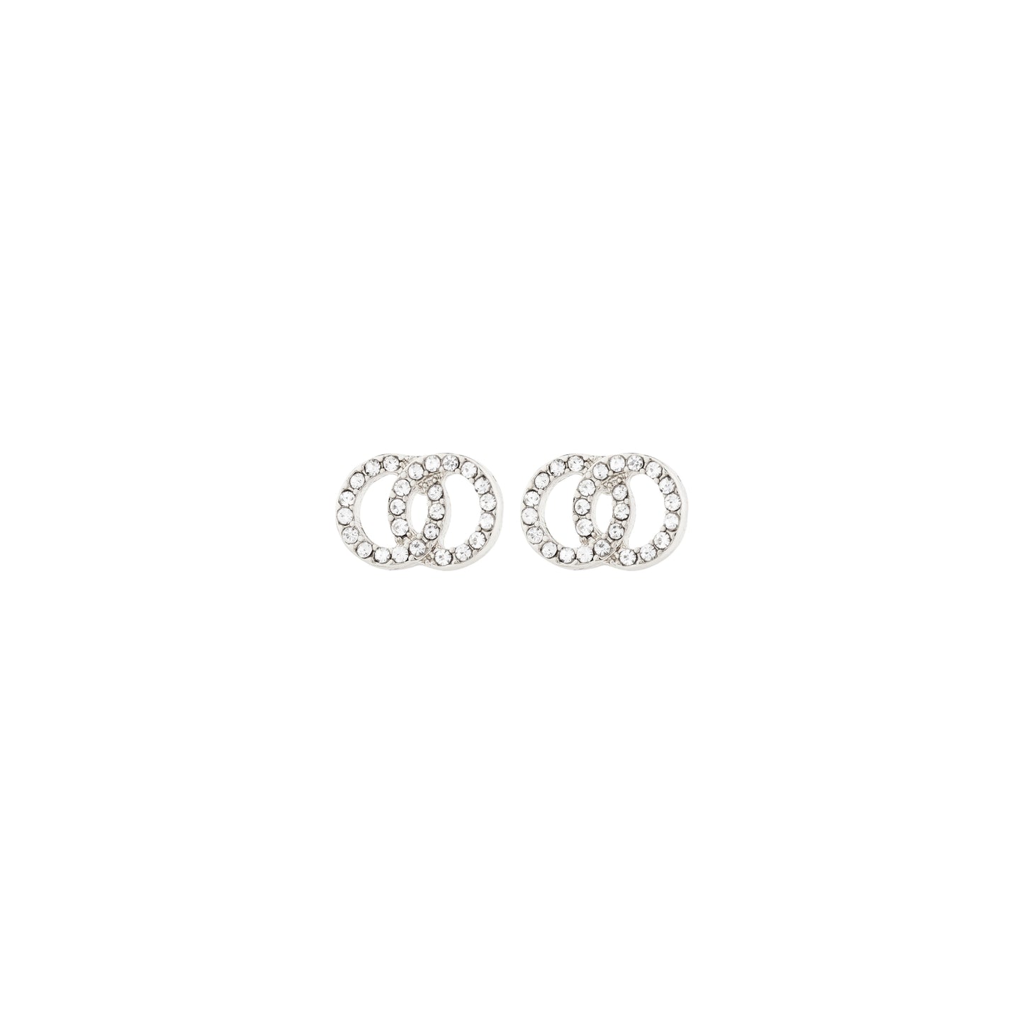 JOLINA recycled earrings silver-plated