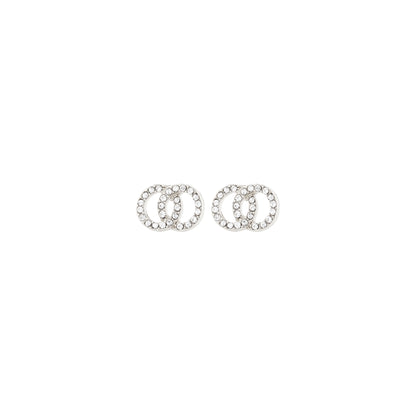 JOLINA recycled earrings silver-plated