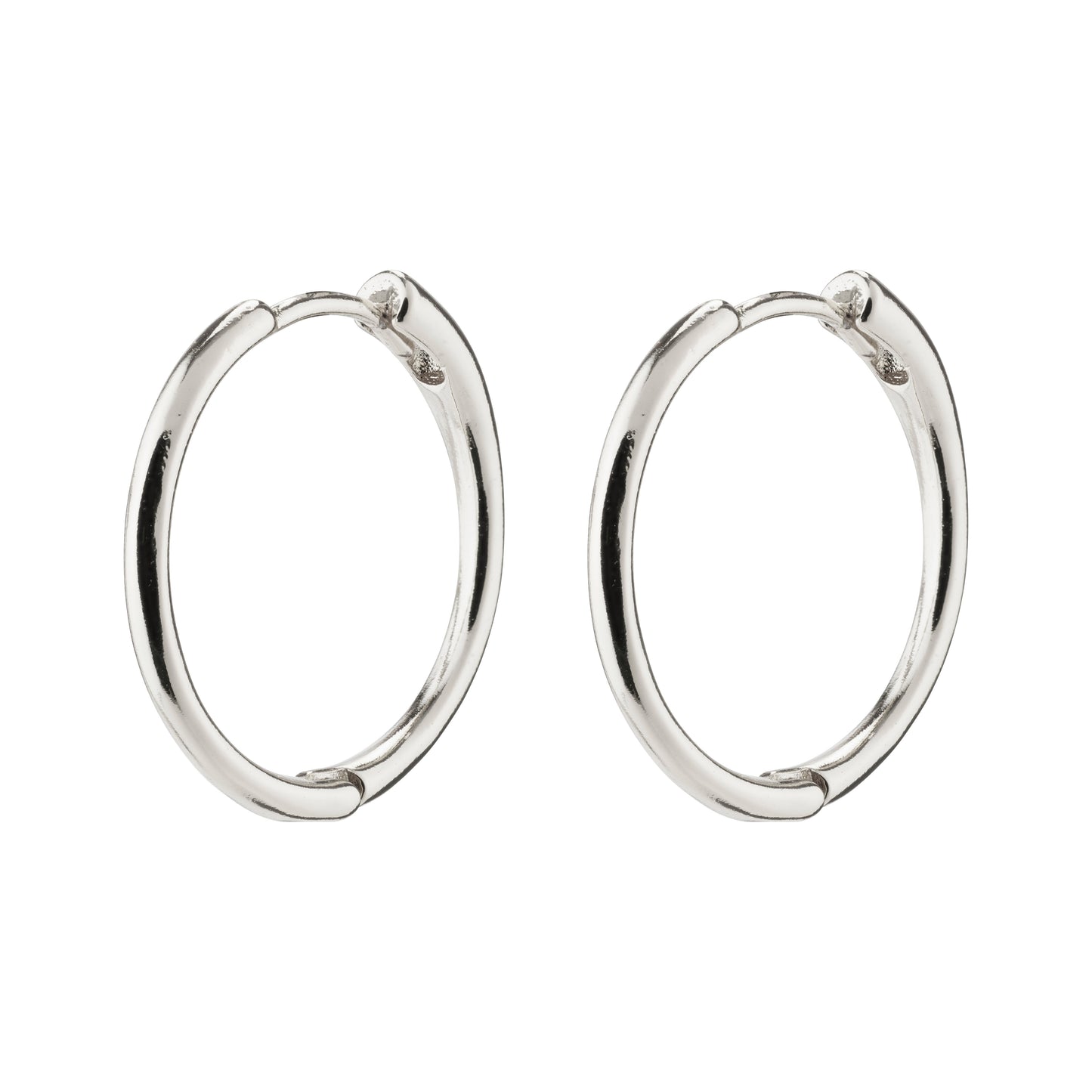 EANNA medium hoops silver-plated