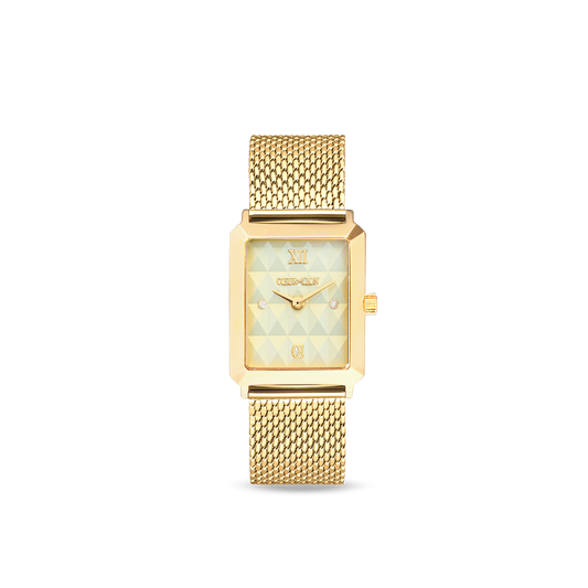 Watch Iconic Spikes Gold Milanaise Stainless Steel Gold