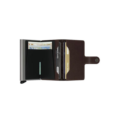 Secred mini wallet Original Dark Brown