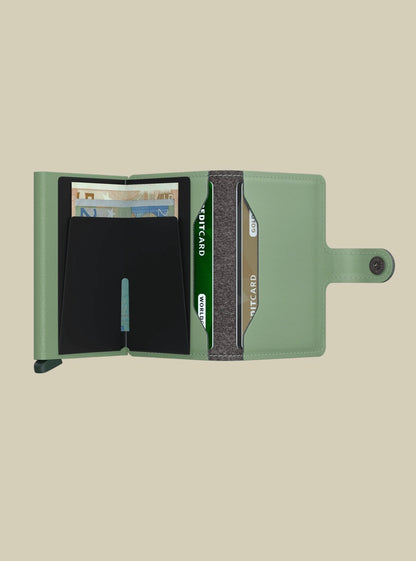 Secred mini wallet Pistachio