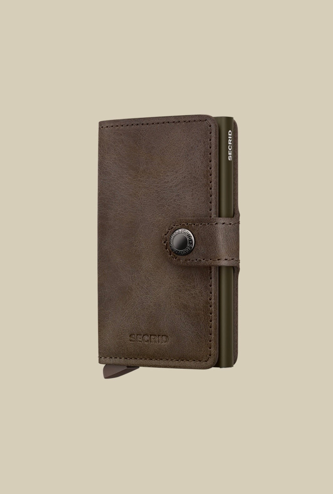 Secred mini wallet Vintage Oak