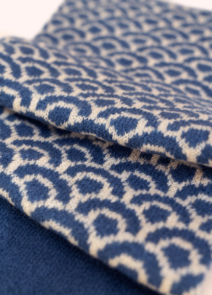 Agatha Scarf in Denim Mix