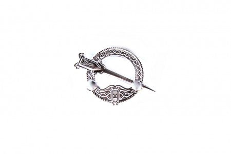 SILVER CELTIC BROOCH