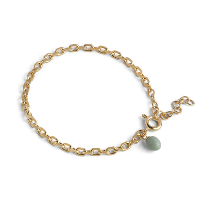 Significant Gold/Sage Bracelet