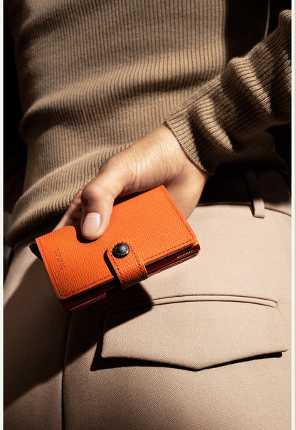 Secred mini wallet Crisple Pumpkin