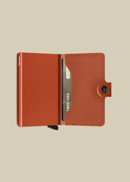 Secred mini wallet Crisple Pumpkin