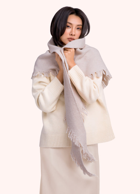Emily Scarf in Cream