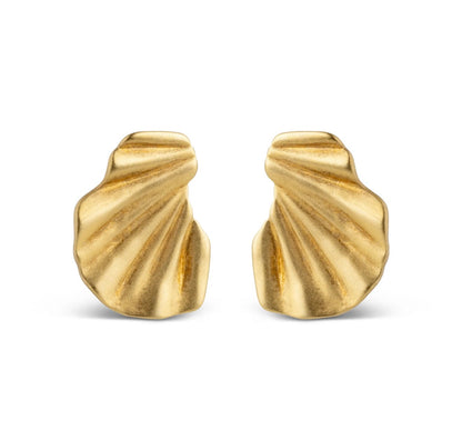 Wave Earrings / gold