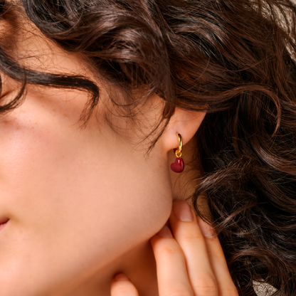 Grand Amore Hoops Bordeaux