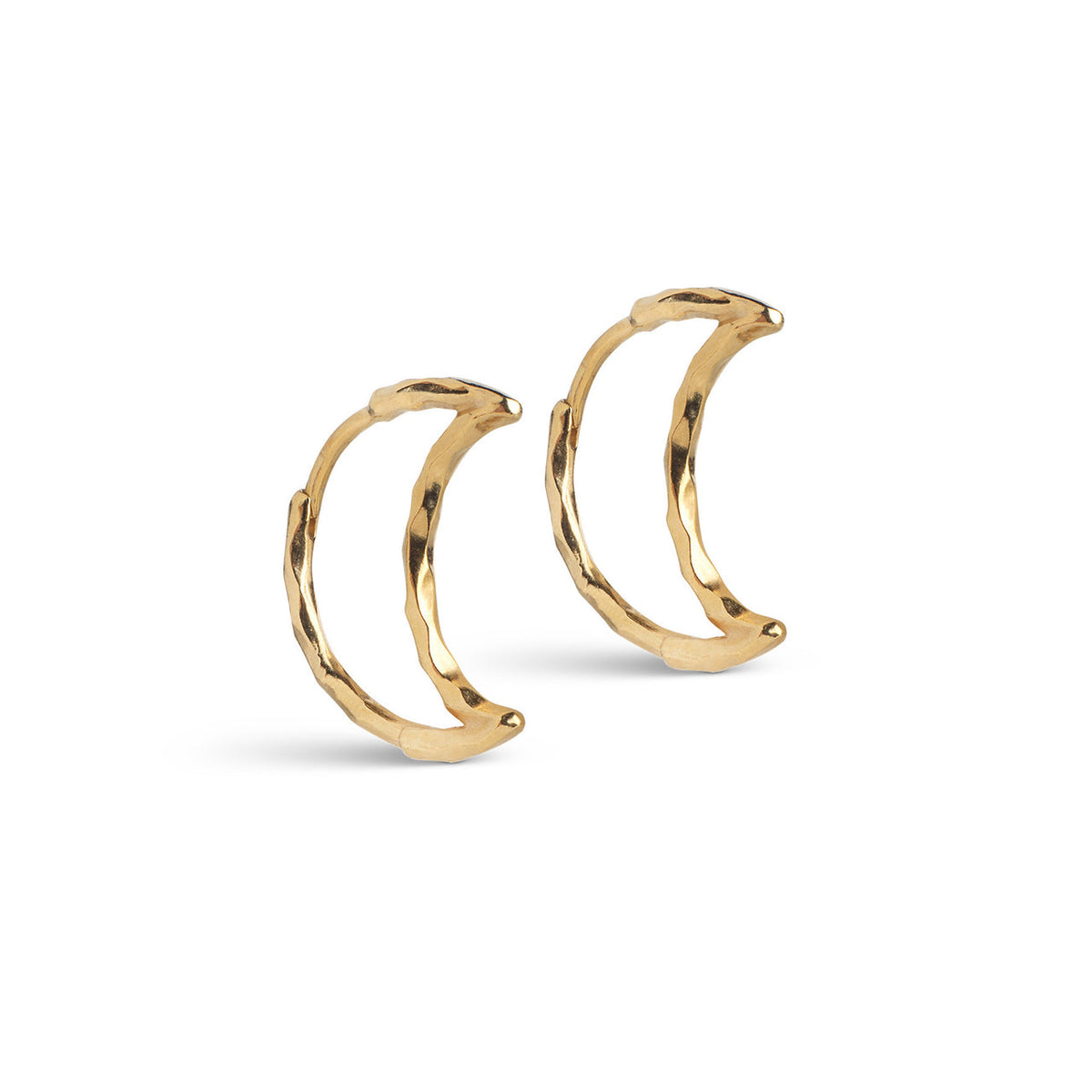 Moon Gold Earrings