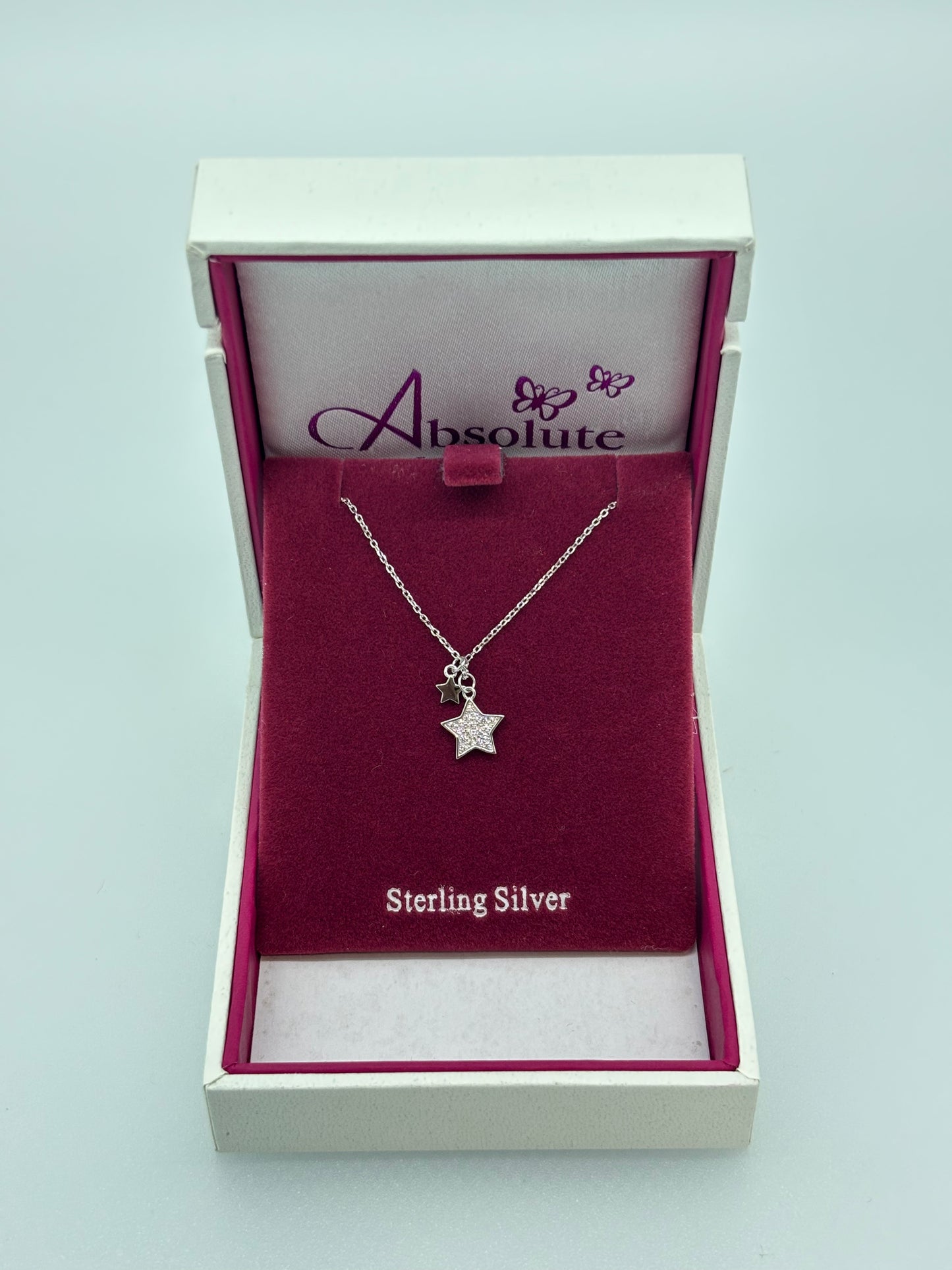 Children's  Silver star necklace