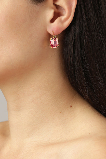 Dyrberg Kern Pink Drop Earring
