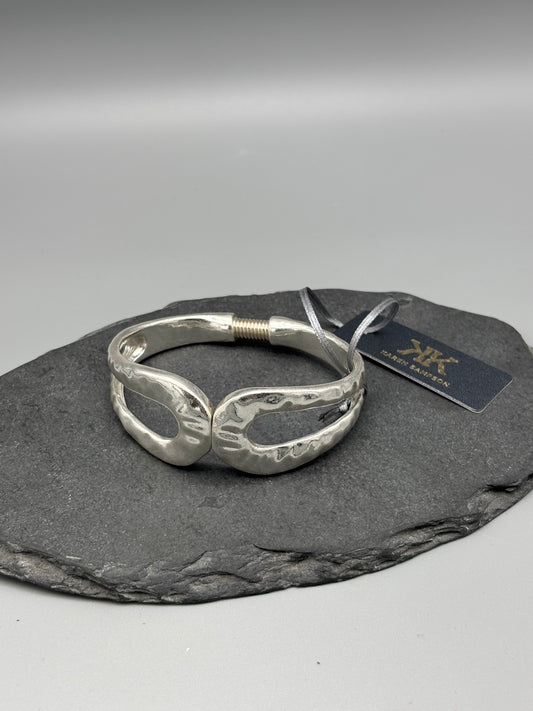 Karen Sampson silver bracelet