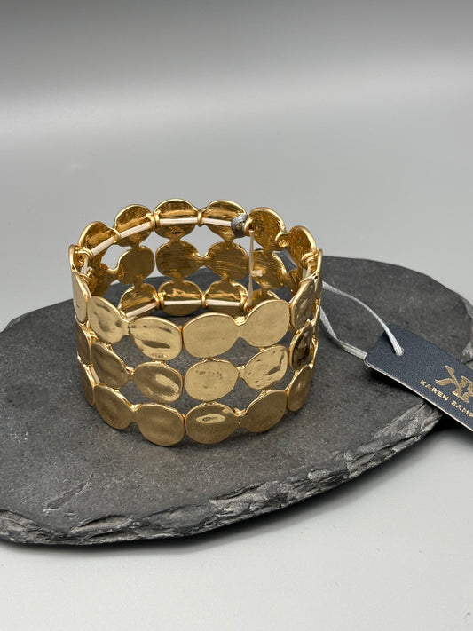 Karen Sampson gold cuff