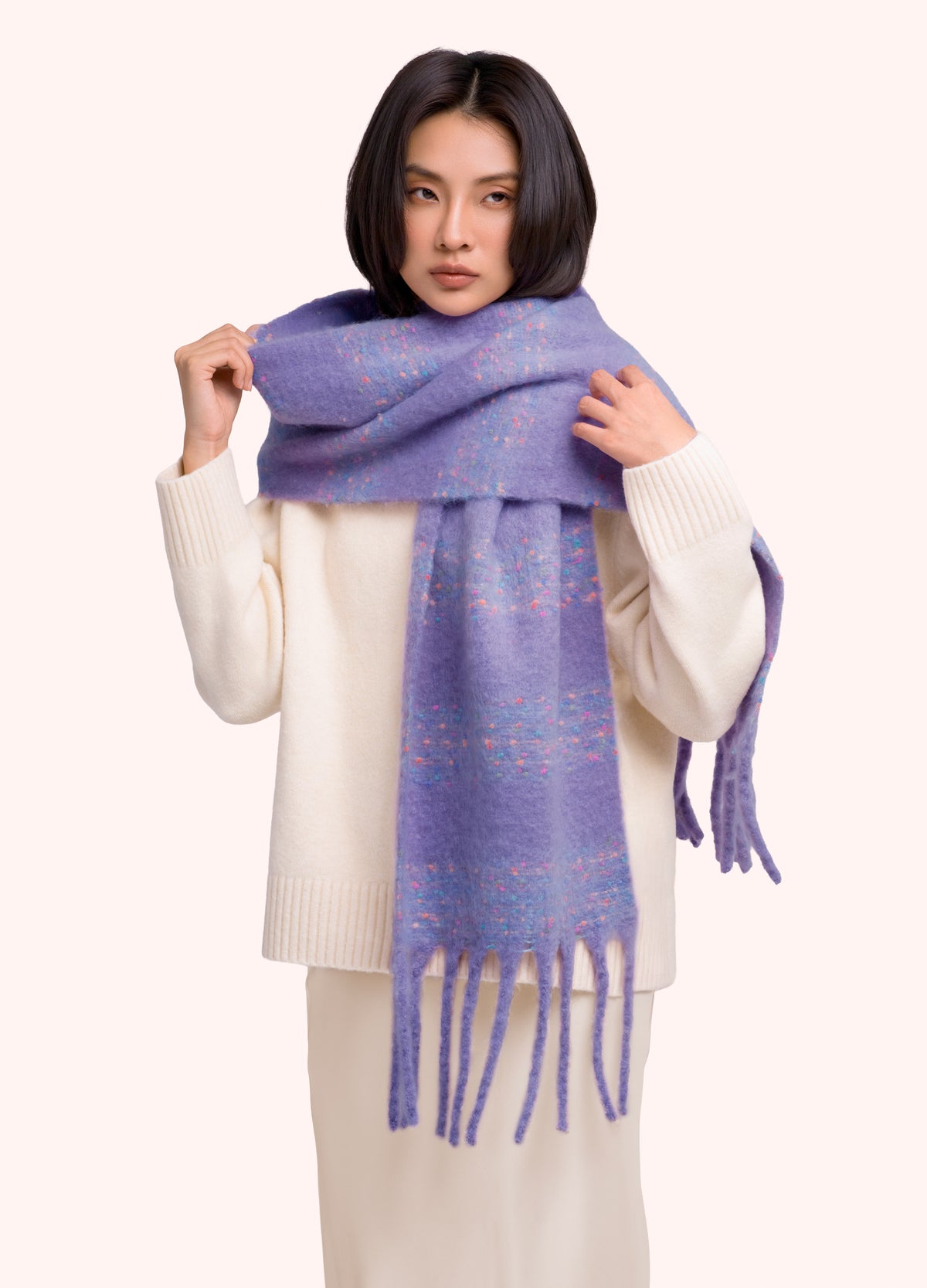 Nancy Scarf in Lilac