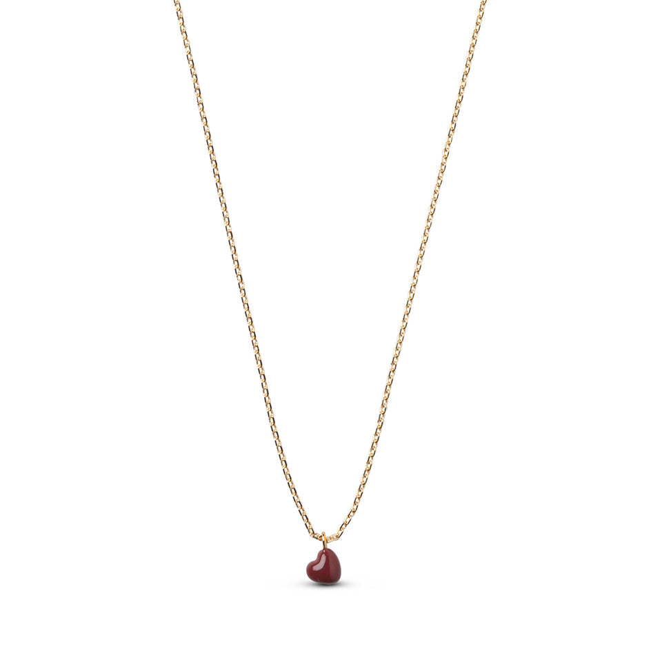 Grand Amore Necklace Bordeaux