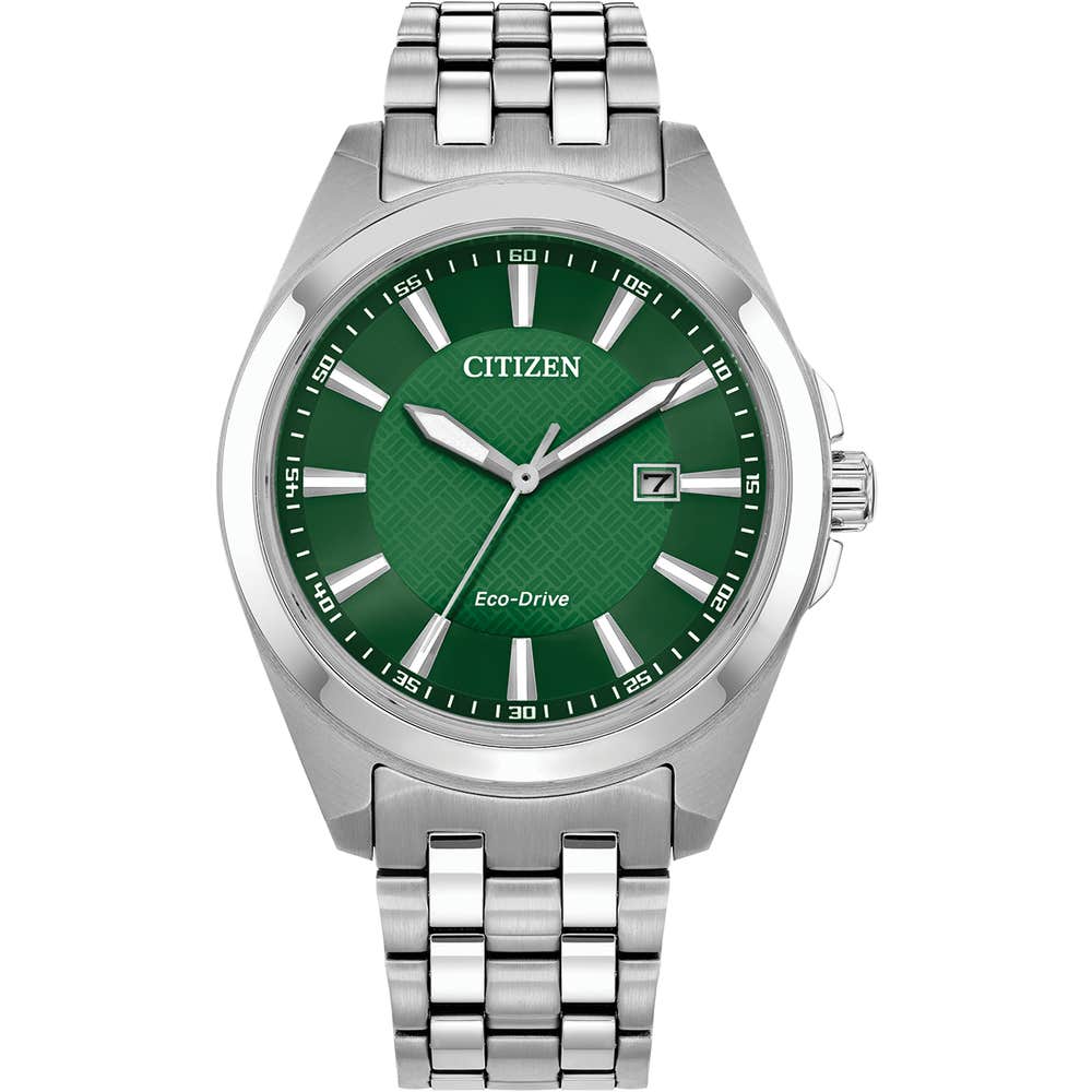 Citizen Gents' Peyten Eco-Drive Green Dial Watch