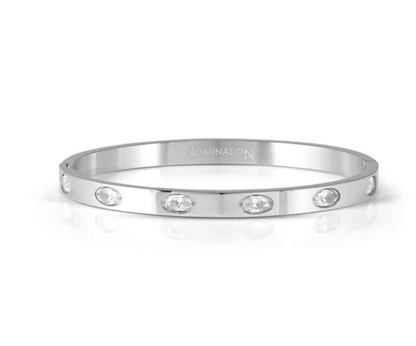 Nomination Pretty Bangles rigid bracelet clear stone