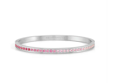 Nomination Pretty Bangles bracelet, Pink CZ Dégradé
