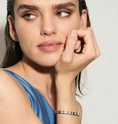 Nomination Pretty Bangles rigid bracelet clear stone