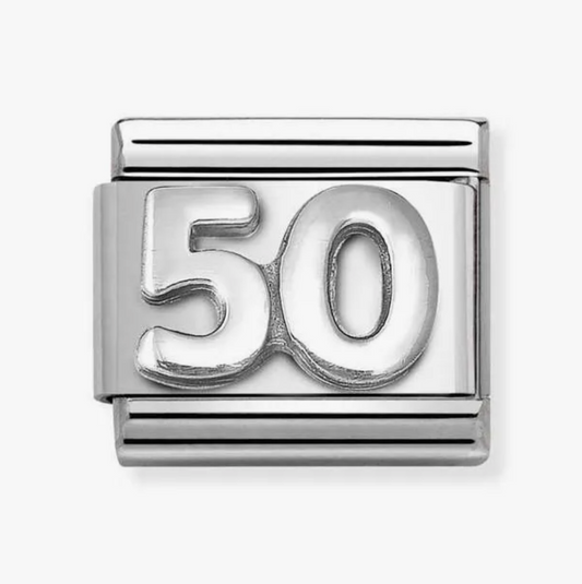 Nomimation Charm Silver 50