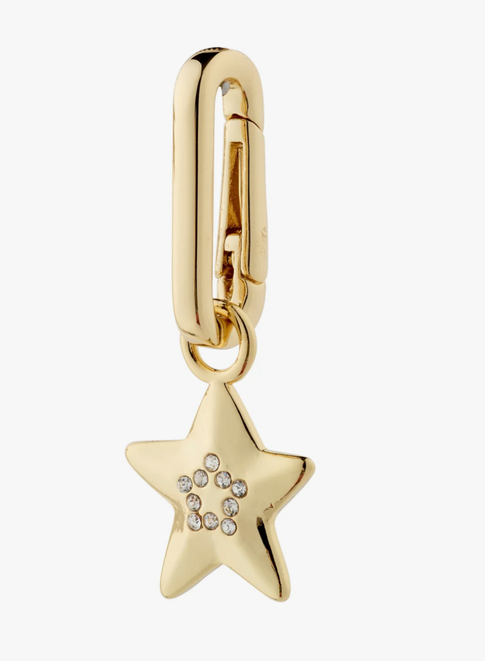 CHARM star pendant, gold-plated