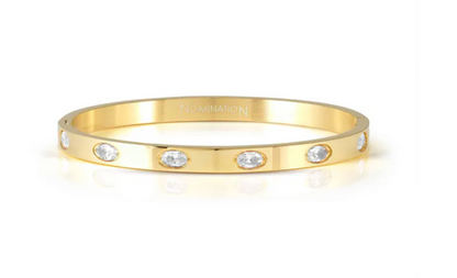 Nomination Pretty Bangles rigid bracelet clear stone