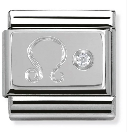 Nomimation charm Leo horoscope with cz