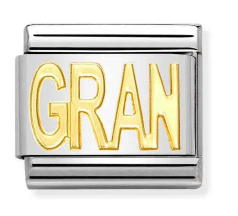 Nomimation plain gold GRAN