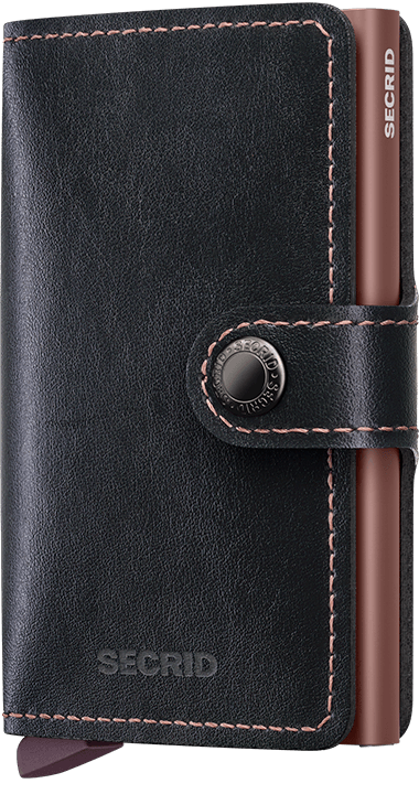Secrid Miniwallet MIRUM Plant-Based Black Rose