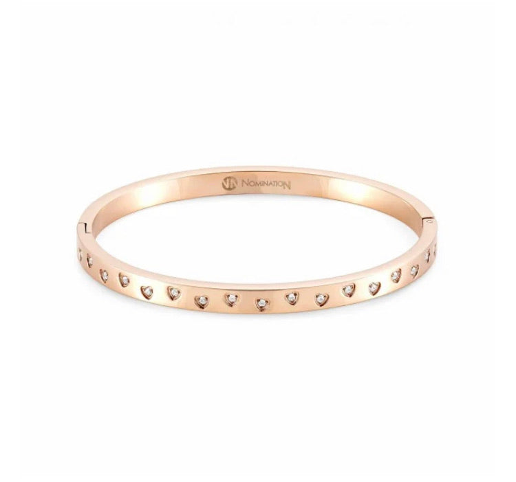 Nomination Rosegold bangle- SMALL