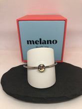 Load image into Gallery viewer, MelanO Viv Bangle with Hexagon stone
