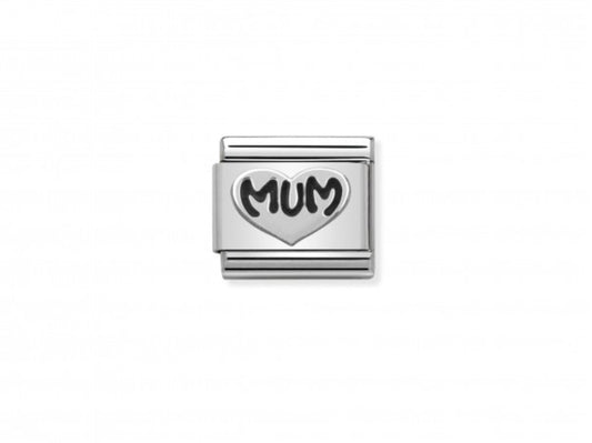 Nomination Mum in Heart charm