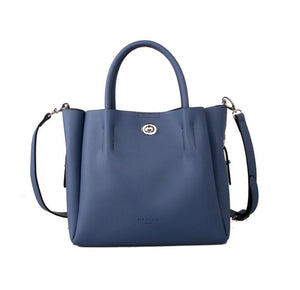 Red Cuckoo Navy Tote Bag