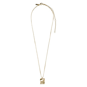 Pilgrim g/p necklace w/ rectangular pendant