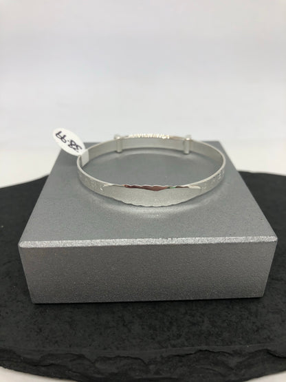 Sterling Silver Baby Bangle 04