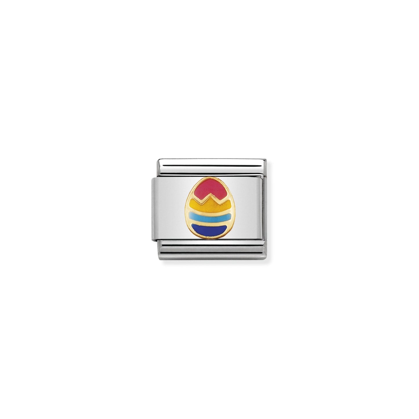 Nomination Easter Egg symbol in 18k gold and enamel