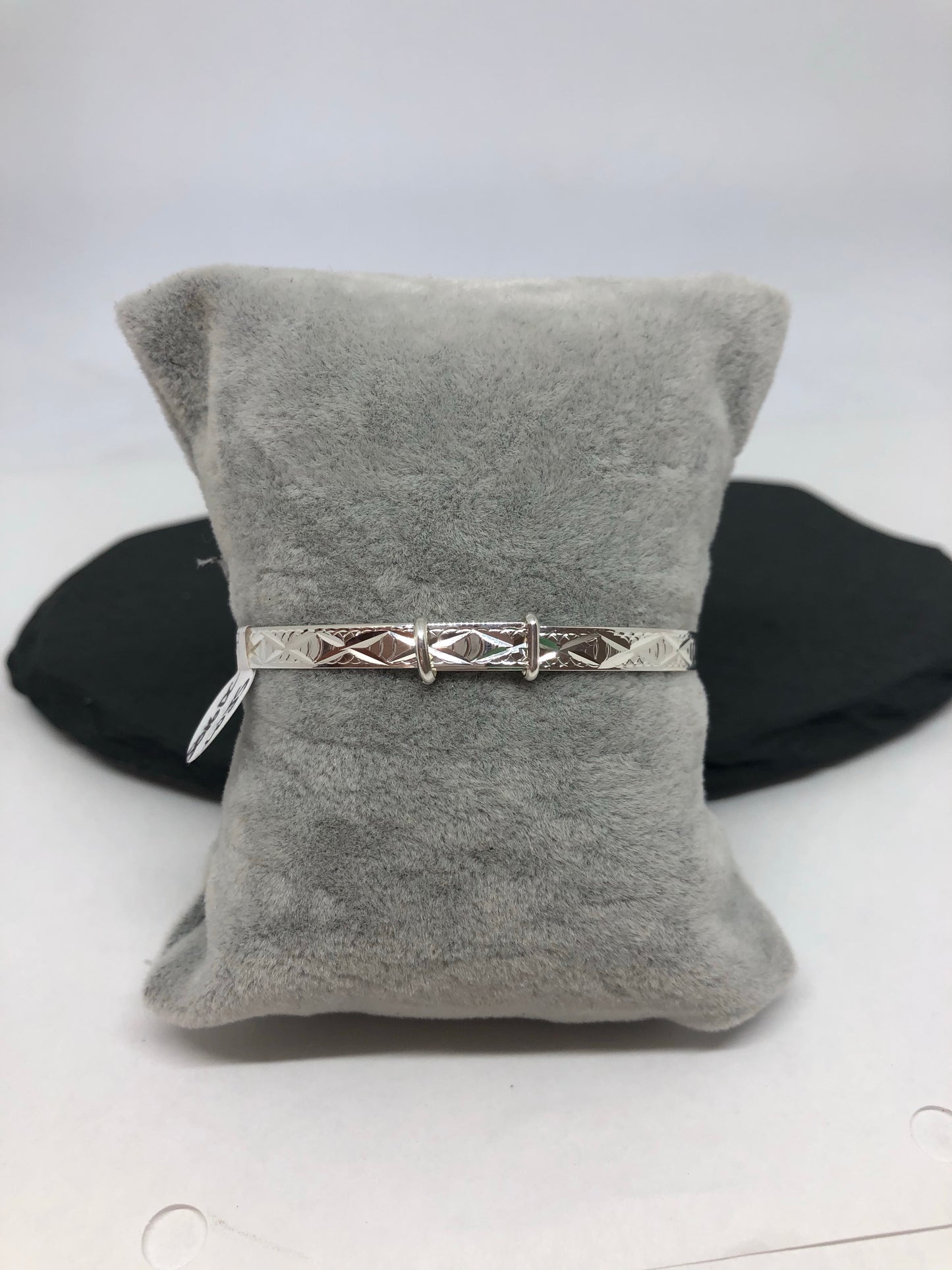 Sterling Silver Baby Bangle 03