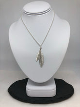 Load image into Gallery viewer, Feather Necklace &amp; Earring set
