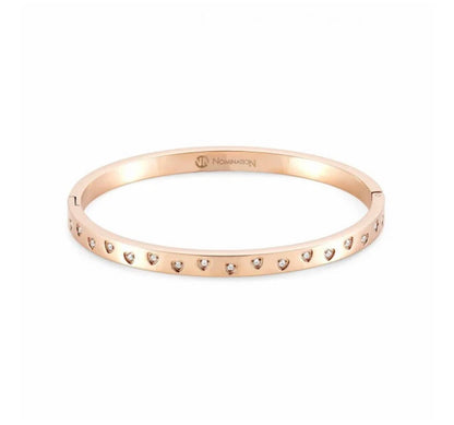 Nomination Rosegold bangle- LARGE