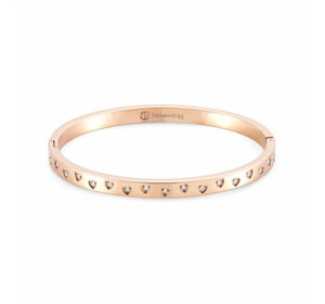 Nomination Rosegold bangle- LARGE