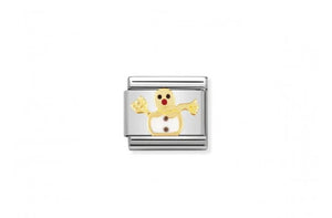 Nomination Snowman charm