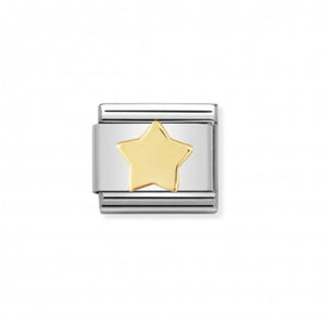 Nomination Star in 18K gold