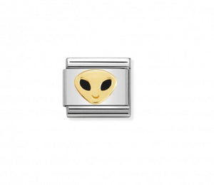 Nomination Alien in 18K gold