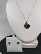 Load image into Gallery viewer, August birthstone &amp; stud set in Sterling Silver
