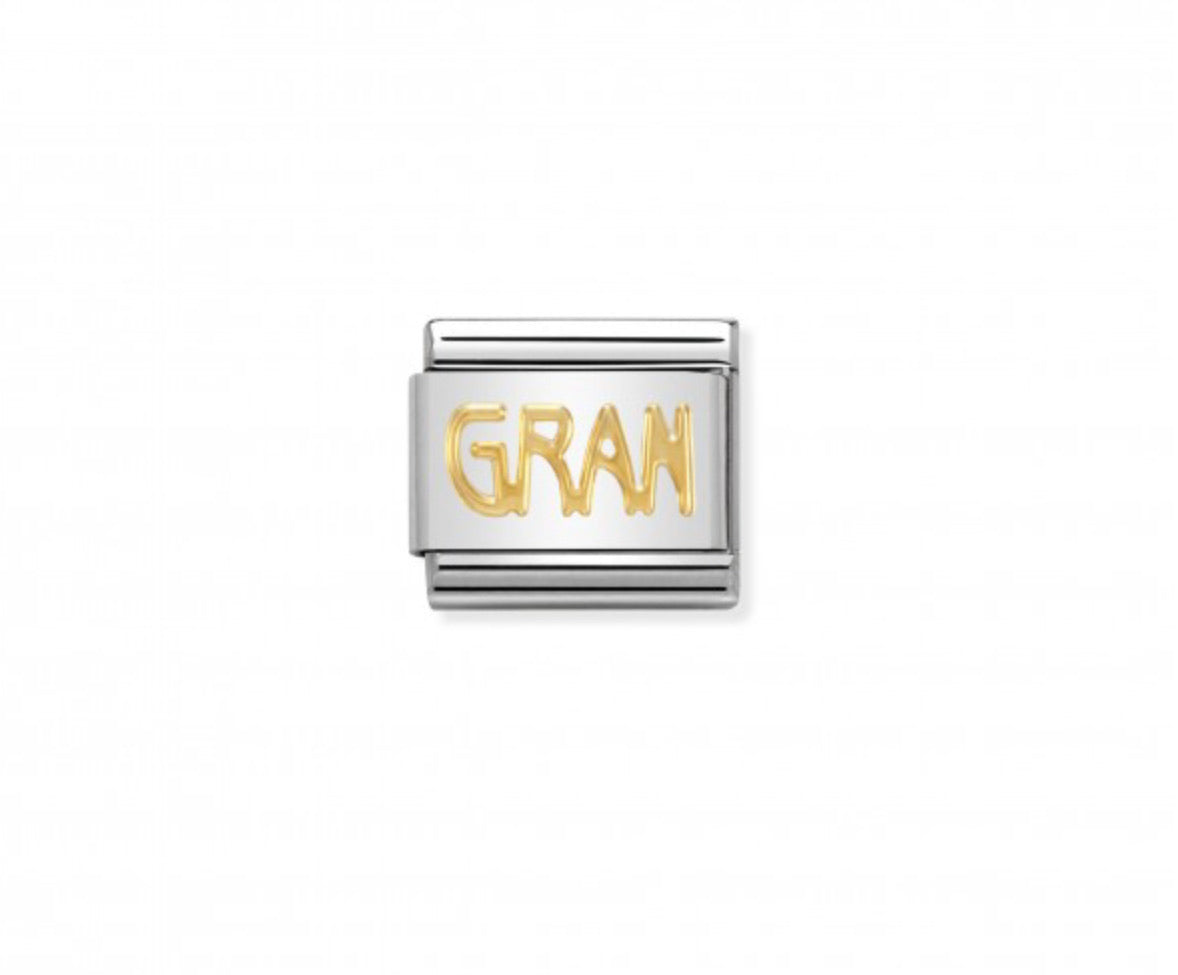 Nomination Gran charm in 18K gold